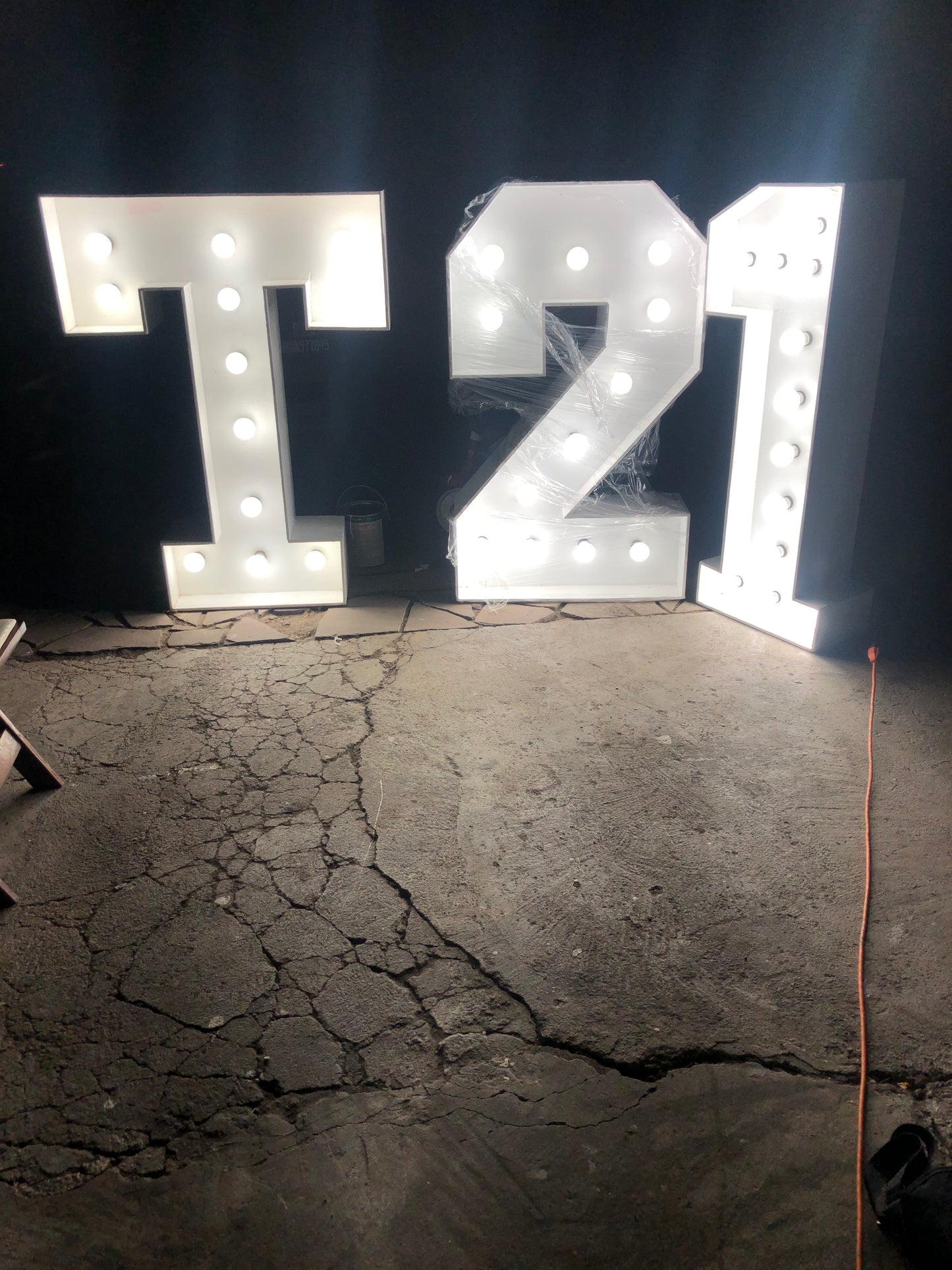 Light Up Marquee Letter A