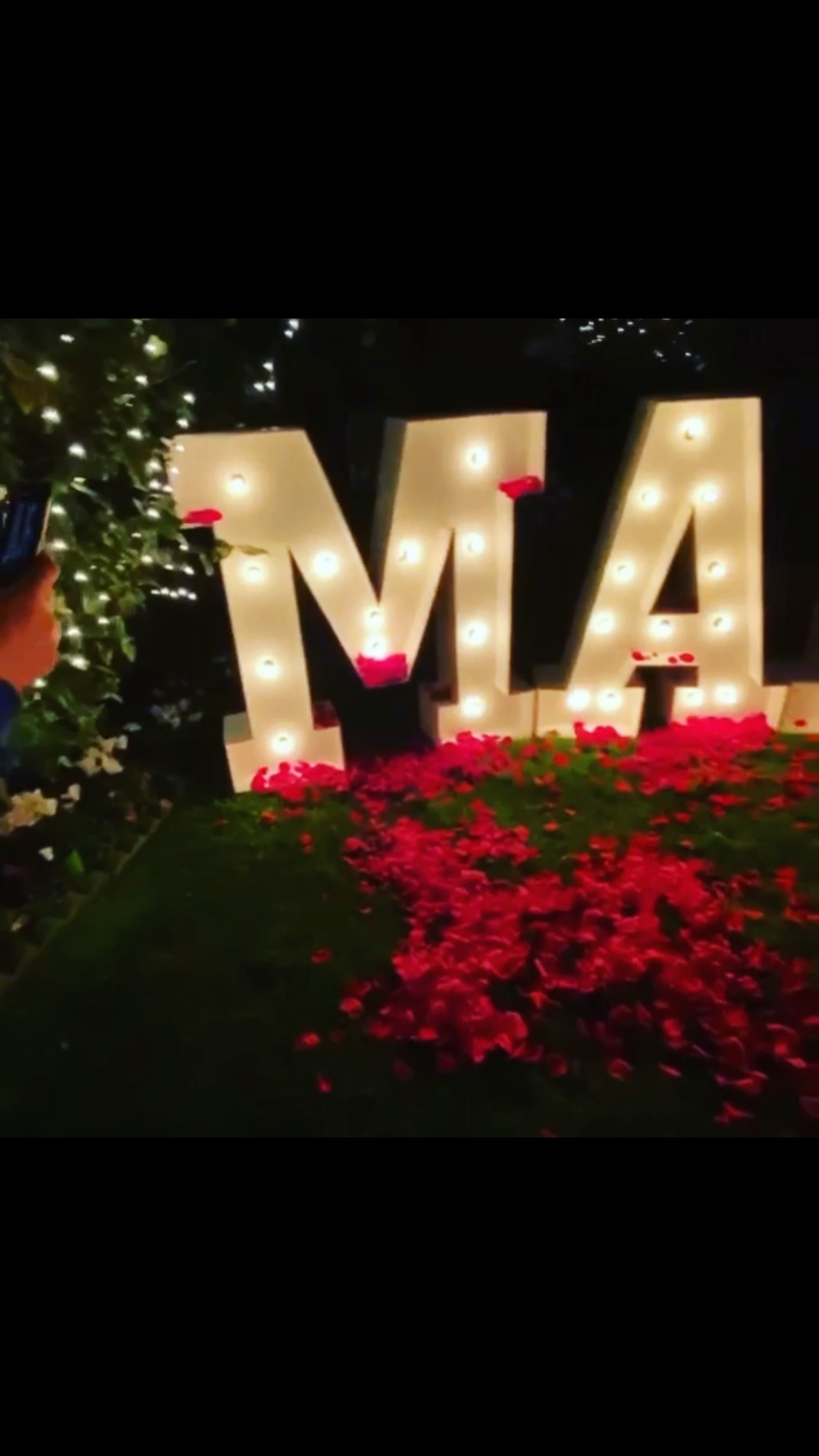 Light Up Marquee Letter A