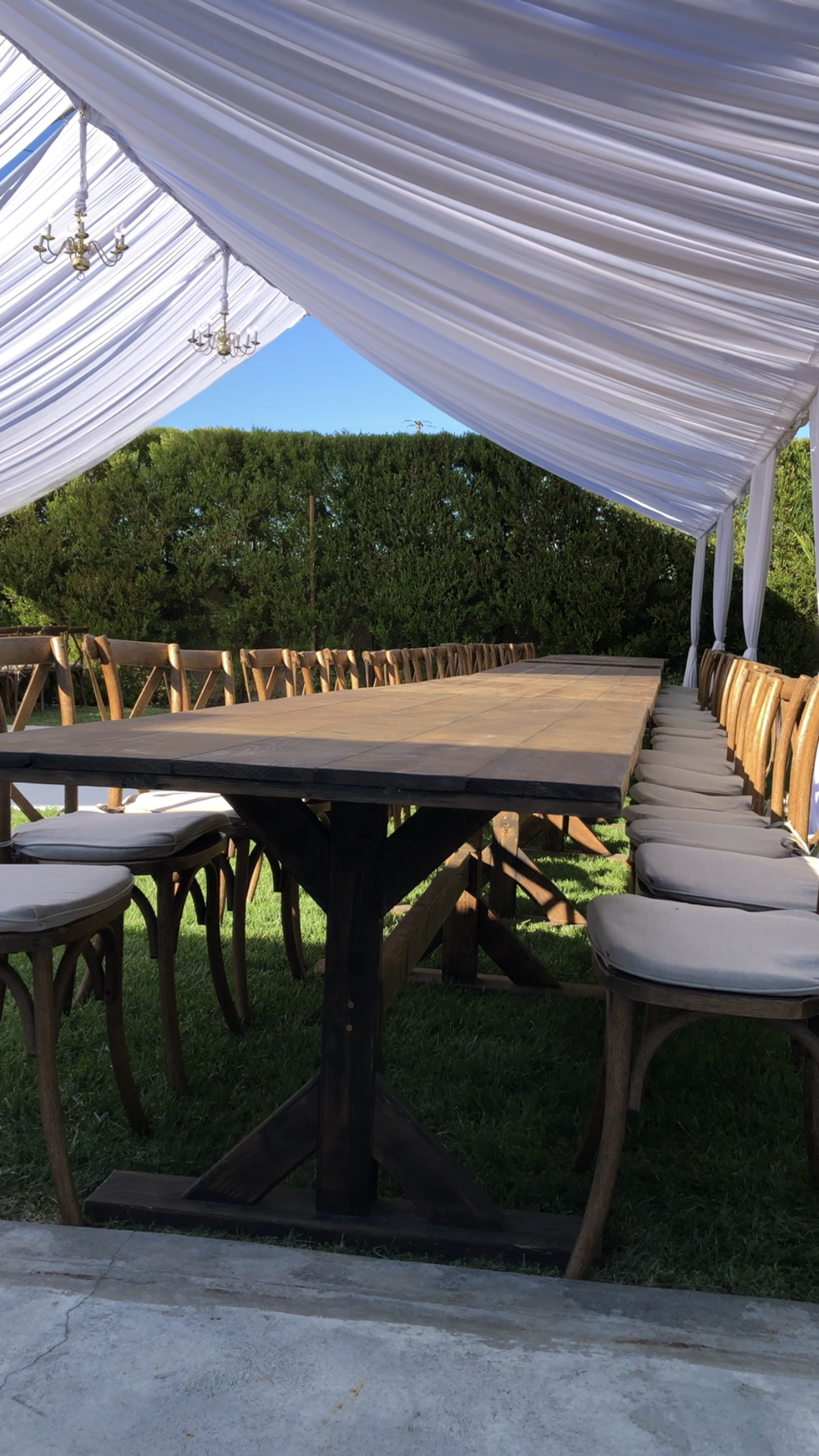 Farm Table Rental
