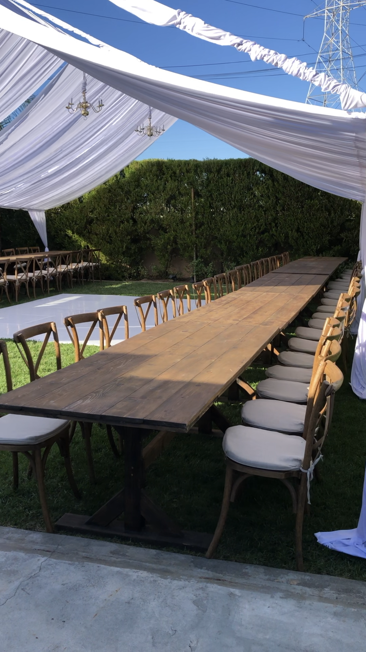 Farm Table Rental