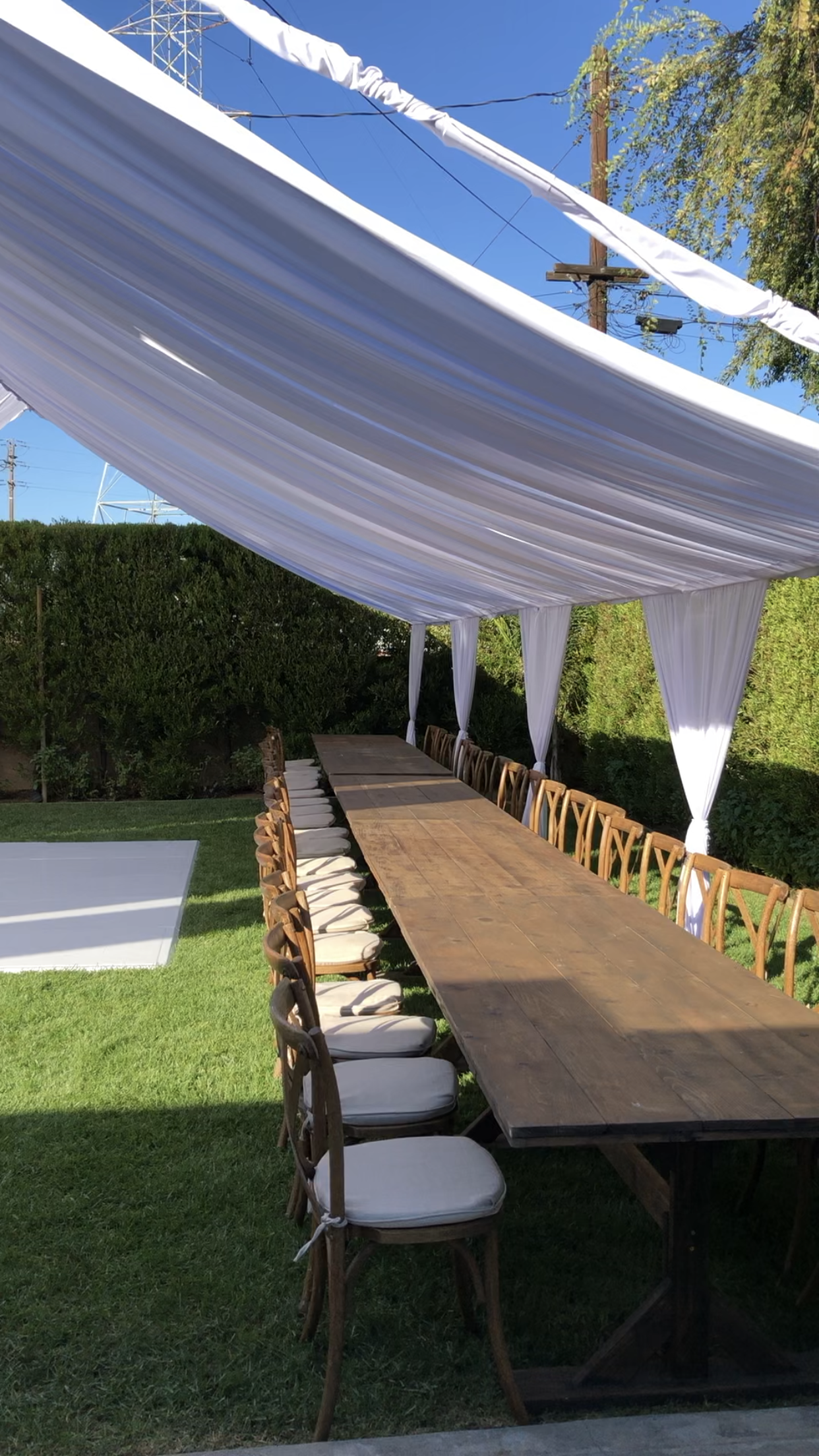 Farm Table Rental