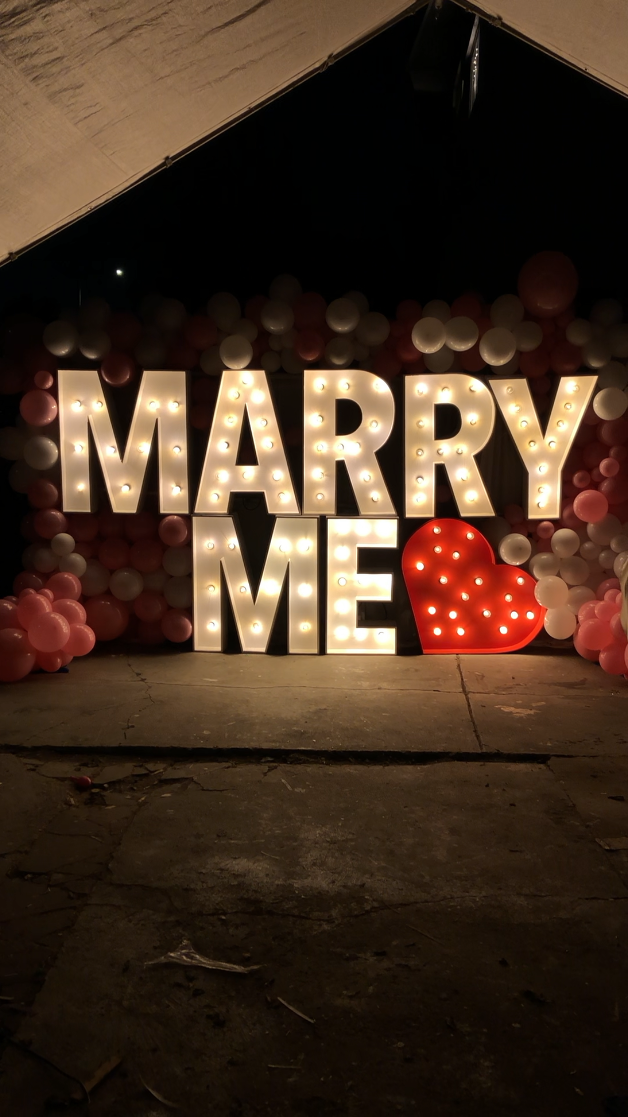 Marquee Light Up Letters and Numbers 