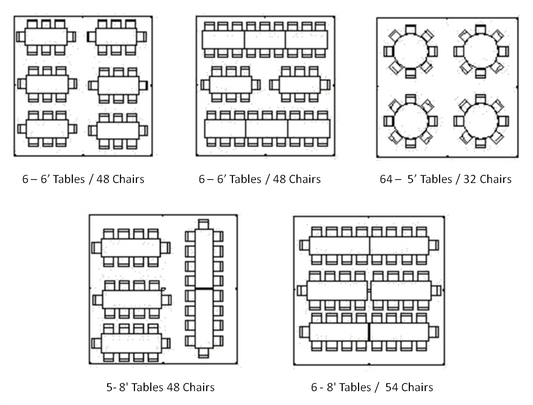20x20 White Tent