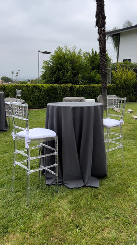 Chiavari Barstool - Clear