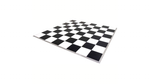18x28 Checkered Dance Floor