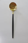 Gold and Black Table Spoon