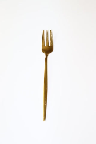 Gold Salad Fork