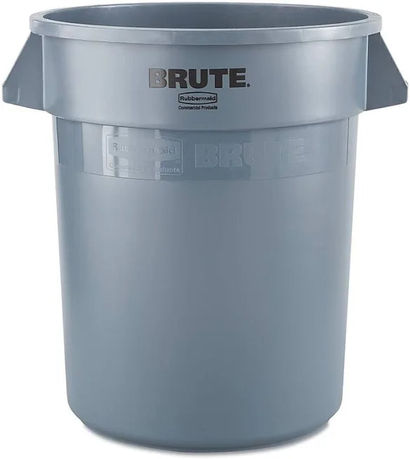 32gl Gray Round Trash Can
