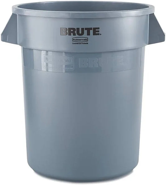 32gl Gray Round Trash Can