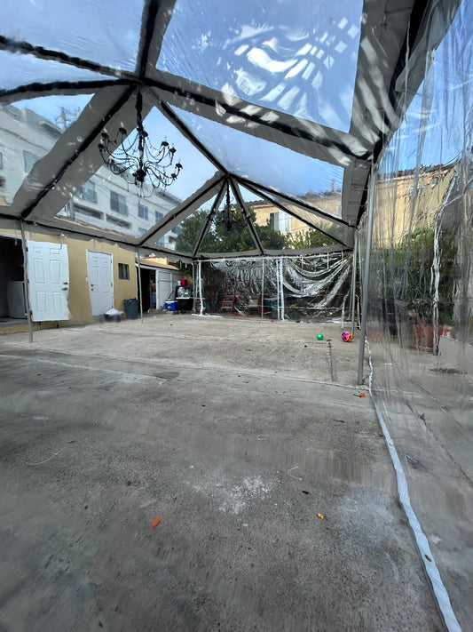 20x20 Industrial Clear Tent