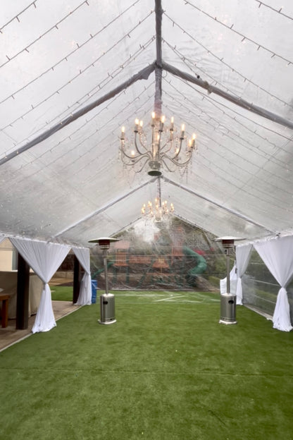 20x20 Clear Tent Rental