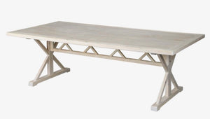 White Wash Farm Table Rental