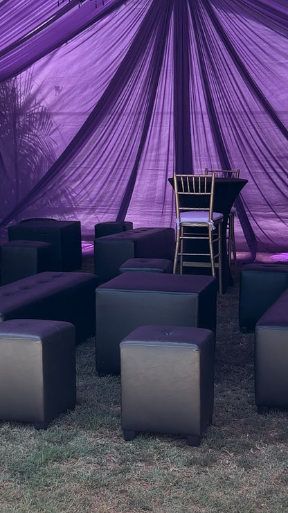 Black lounge furniture Set