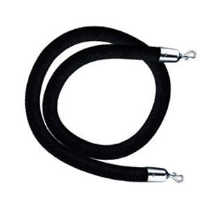 6ft Black Velvet Rope