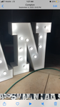 Light Up Marquee Letter A