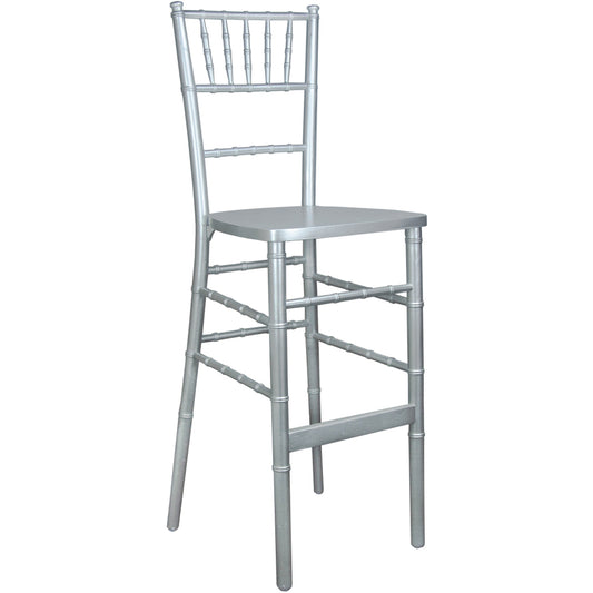 Silver Chiavari Barstool Rental
