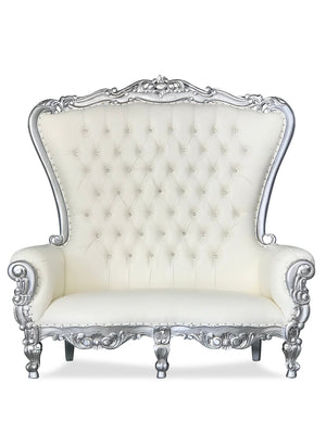 Premium Love Chair- Silver