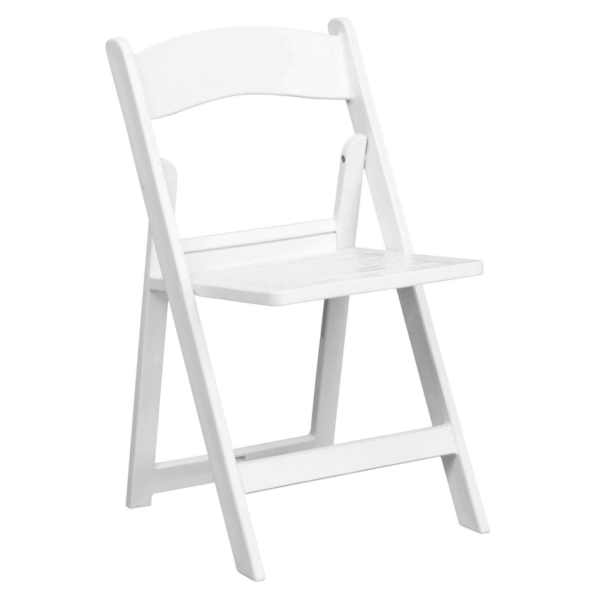 White resin padded chair rental for wedding ceremony in Beverly Hills, and Los Angeles 