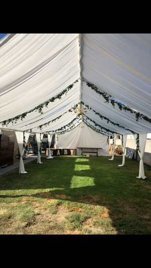 20x30 Tent and Drapery