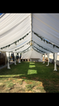 10x20 tent and drapery
