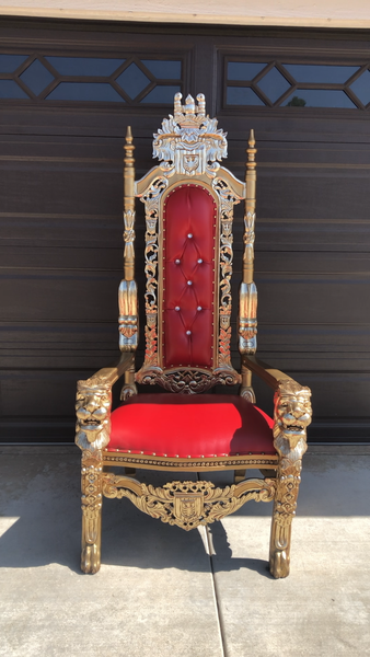 A throne hot sale chair
