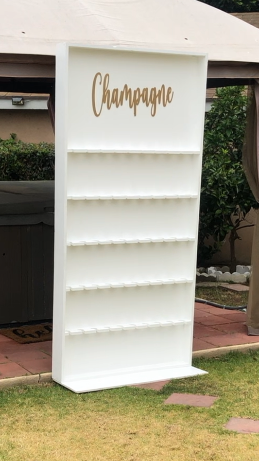 White Champagne Wall