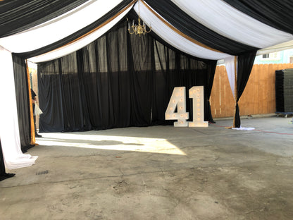 4ft Light Up Marquee Number 4