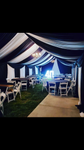 10x20 tent and drapery
