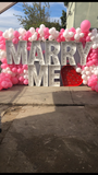3ft light up Marquee Letters- Marry Me
