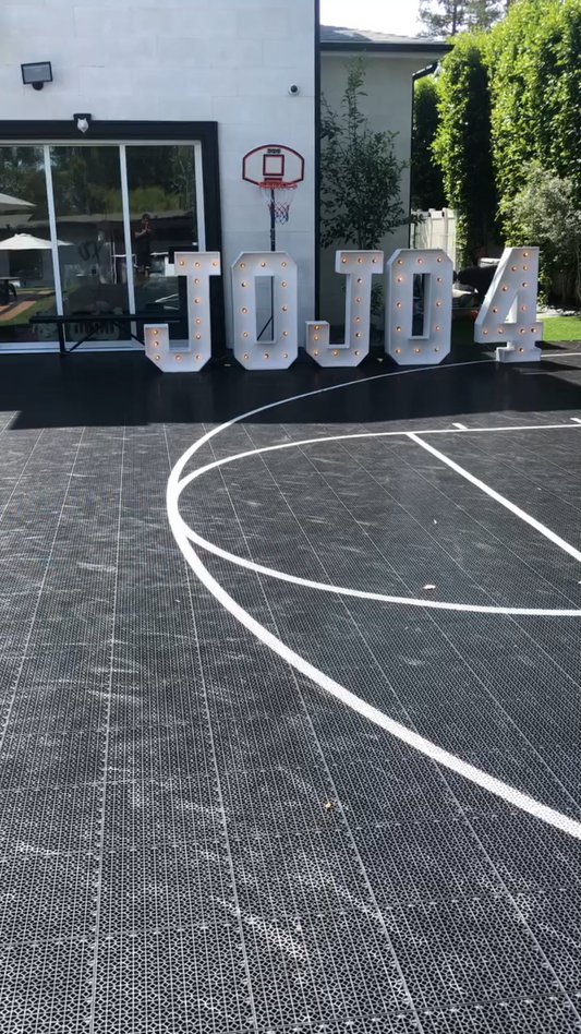 Light Up Marquee Letter 0