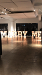 4ft Marquee Light up Letters- Marry Me