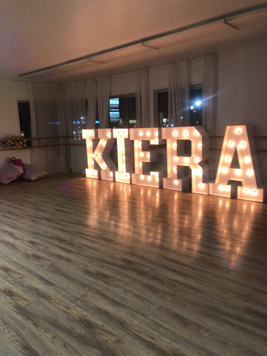 Light Up Marquee Letters K